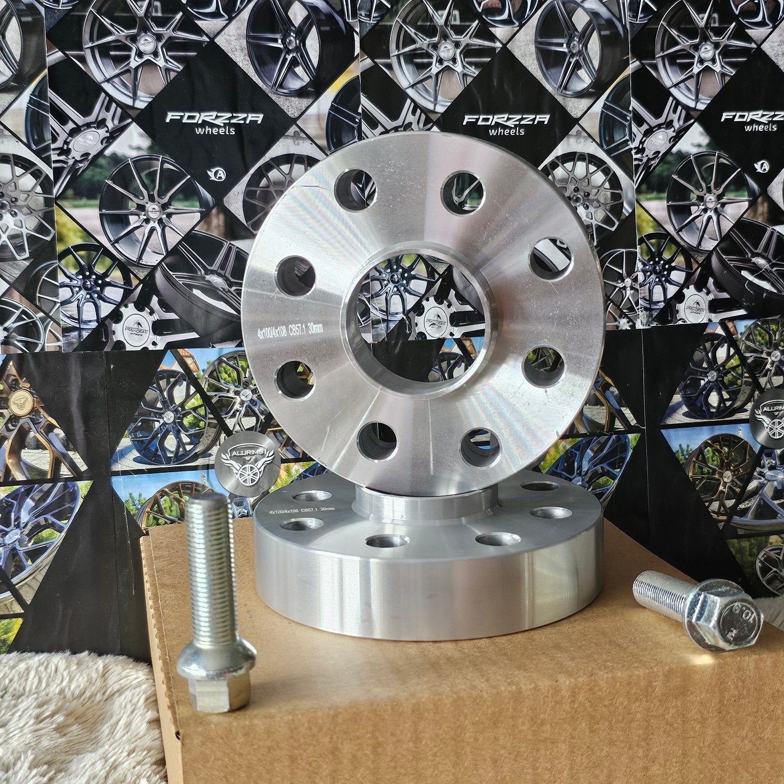 Spoorverbreders spacers Bmw E30 4x100 57,1 30mm, Ophalen of Verzenden