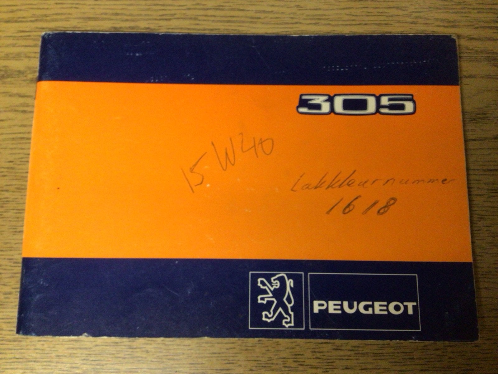 Handleiding Peugeot 305 - Origineel Boekje, Boeken, Ophalen of Verzenden, Gelezen, Peugeot