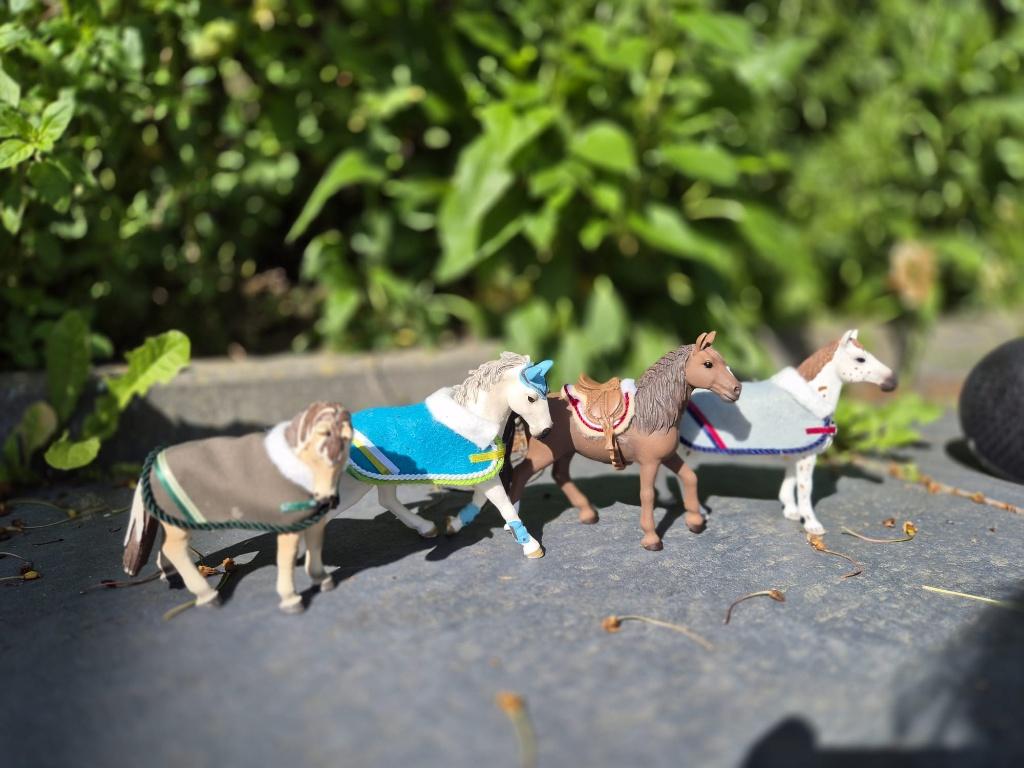 AANBIEDING! Dekentjes voor Schleich, Verzenden, Zo goed als nieuw