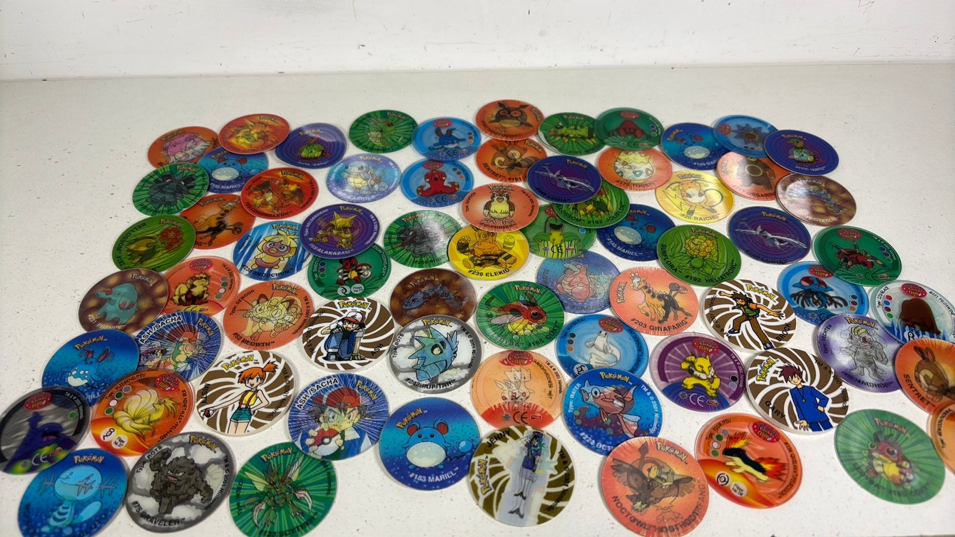 Verzameling pokemon flippo’s, Hobby en Vrije tijd, Verzenden