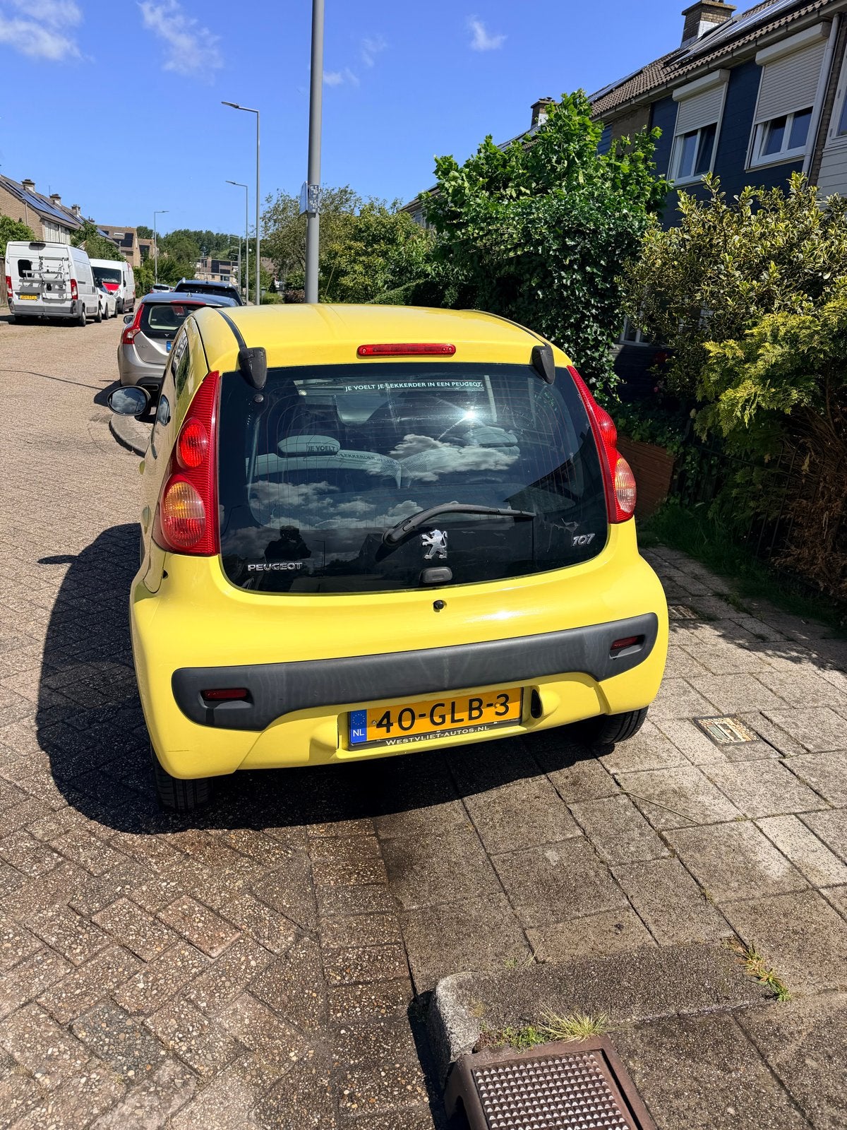 Peugeot 107 1.0 12V 5DR 2008 Geel, Auto's, Peugeot, Particulier, Benzine, A, Hatchback, Handgeschakeld, Origineel Nederlands, Geel