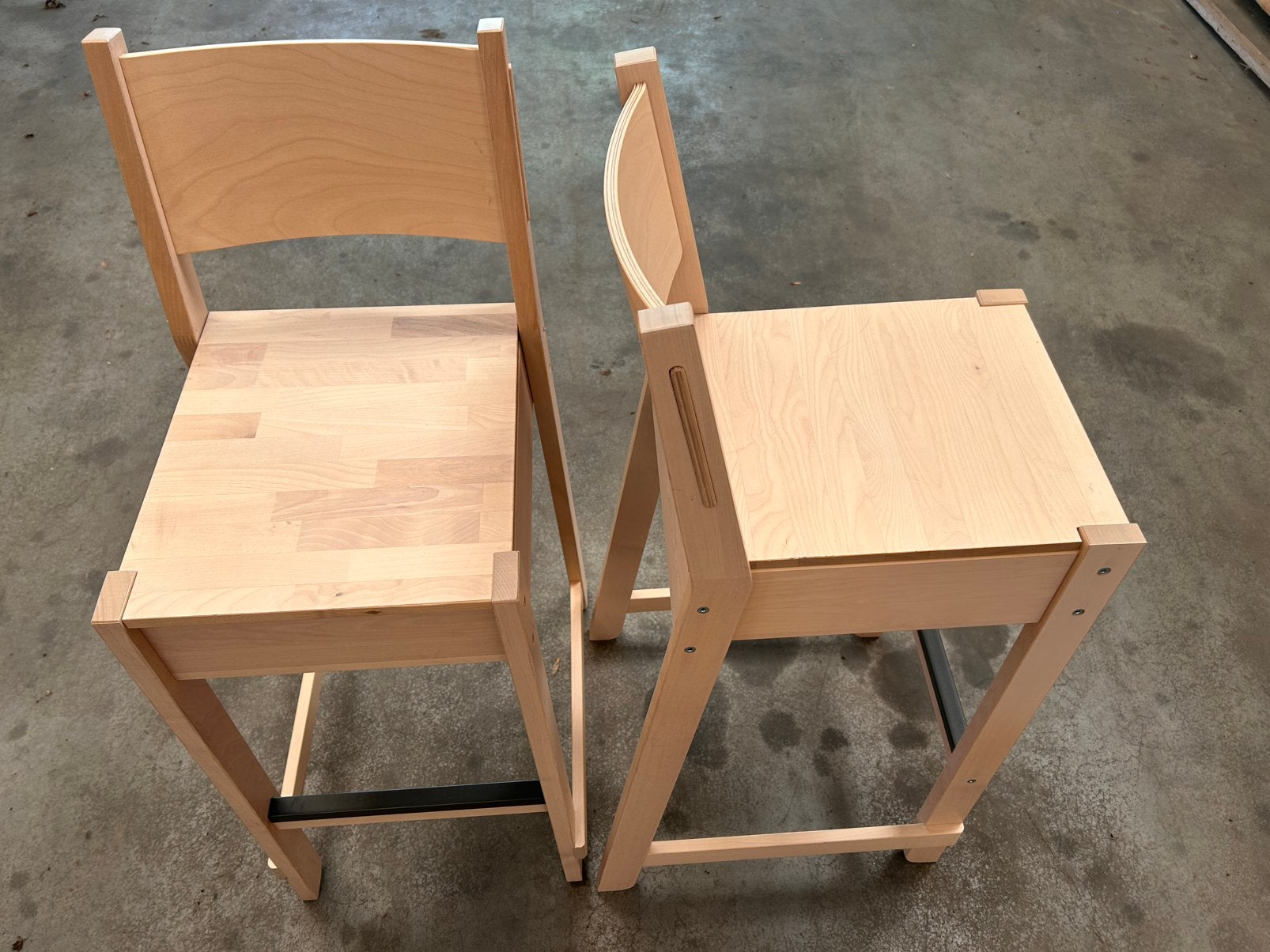 Nieuw 2 x Ikea Norråker barkrukken stoelen kruk bar, Ophalen of Verzenden, Zo goed als nieuw, Stoel(en)