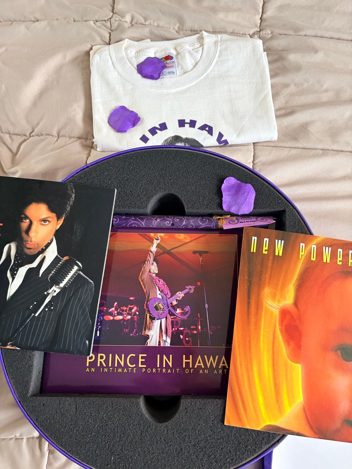 Prince in Hawaii Boxset met originele gadgets, Bonusmateriaal, Boxset, Ophalen of Verzenden, Zo goed als nieuw