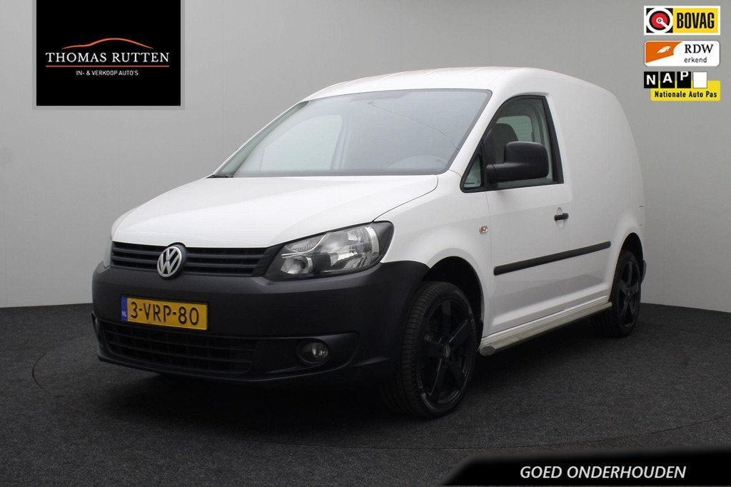 Volkswagen Caddy 1.6 TDI BMT 2011 | Trekhaak | Airco | Elekt, Voorwielaandrijving, Euro 5, Stof, Gebruikt