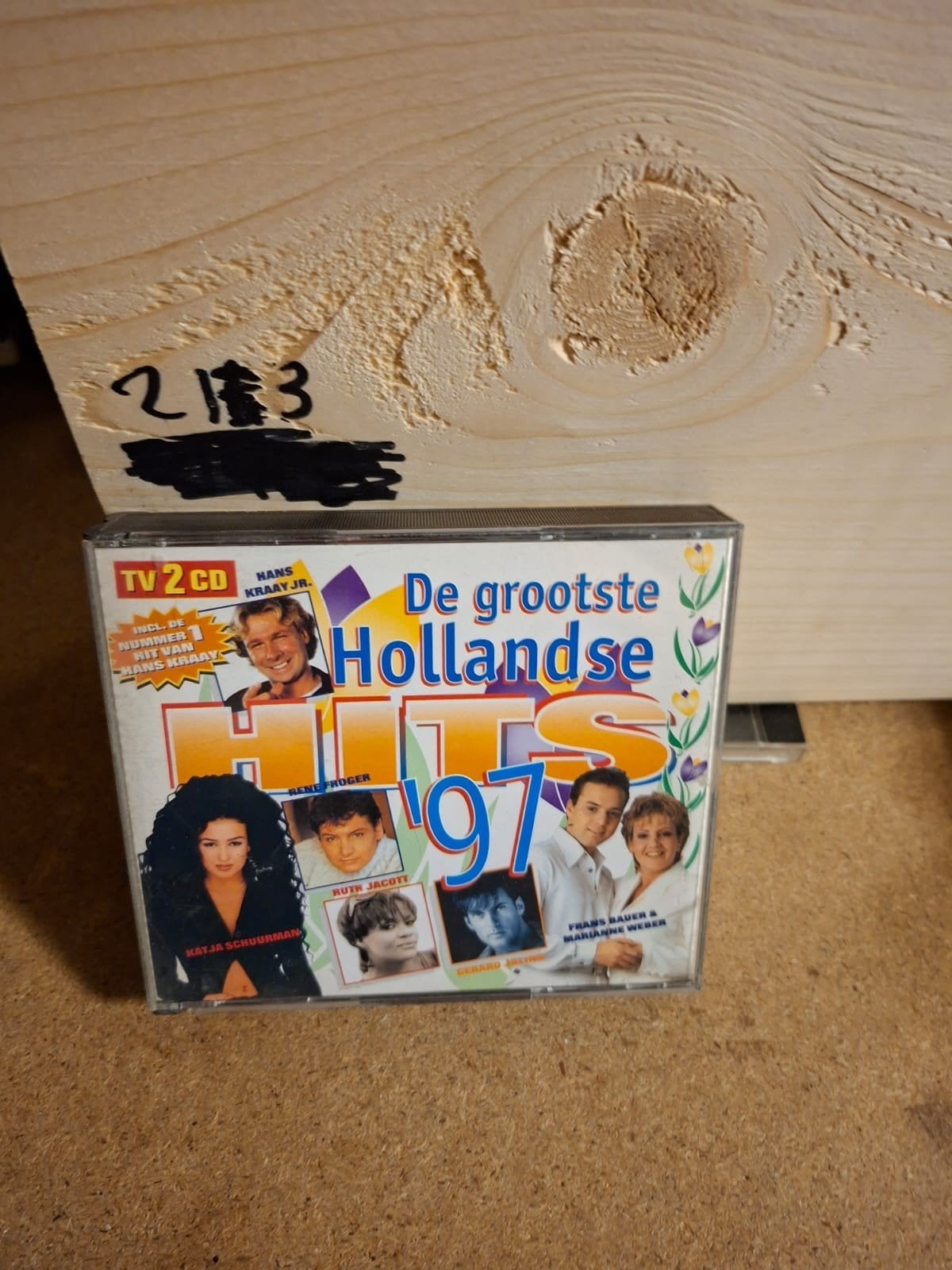 De Grootste Hollandse Hits '97 - TV 2 CD, Gebruikt, Ophalen of Verzenden, Levenslied of Smartlap, Verzamelalbum