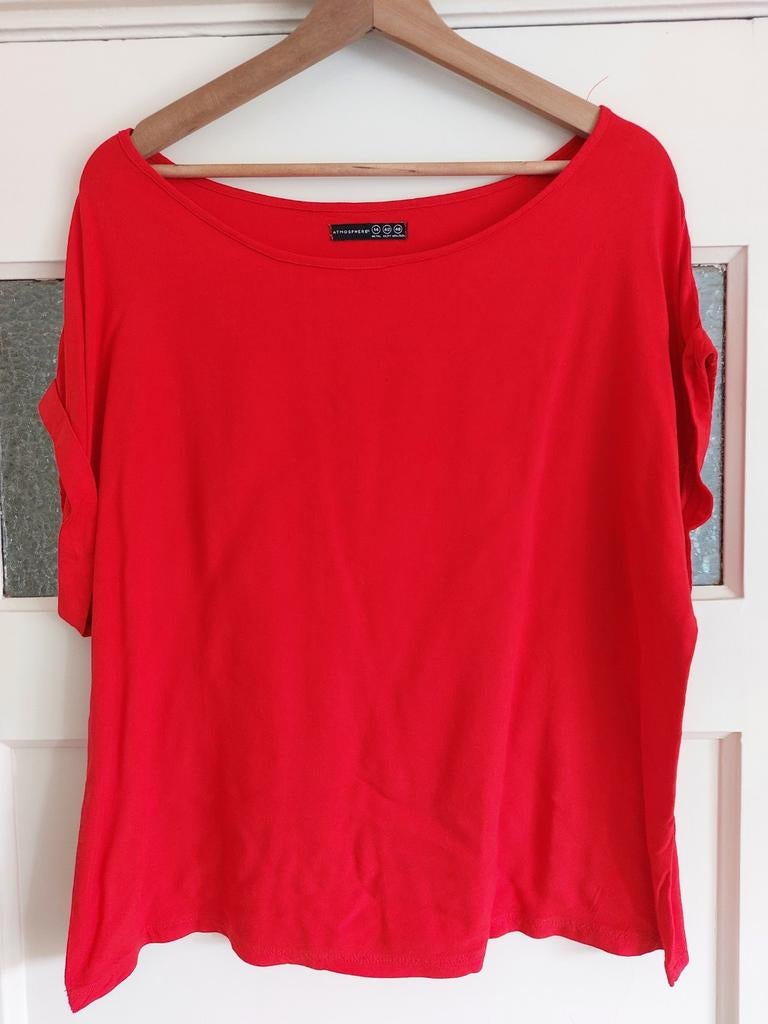 Rode top van Atmosphere maat 40, Kleding | Dames, Maat 38/40 (M), Atmosphere, Ophalen of Verzenden, Zo goed als nieuw