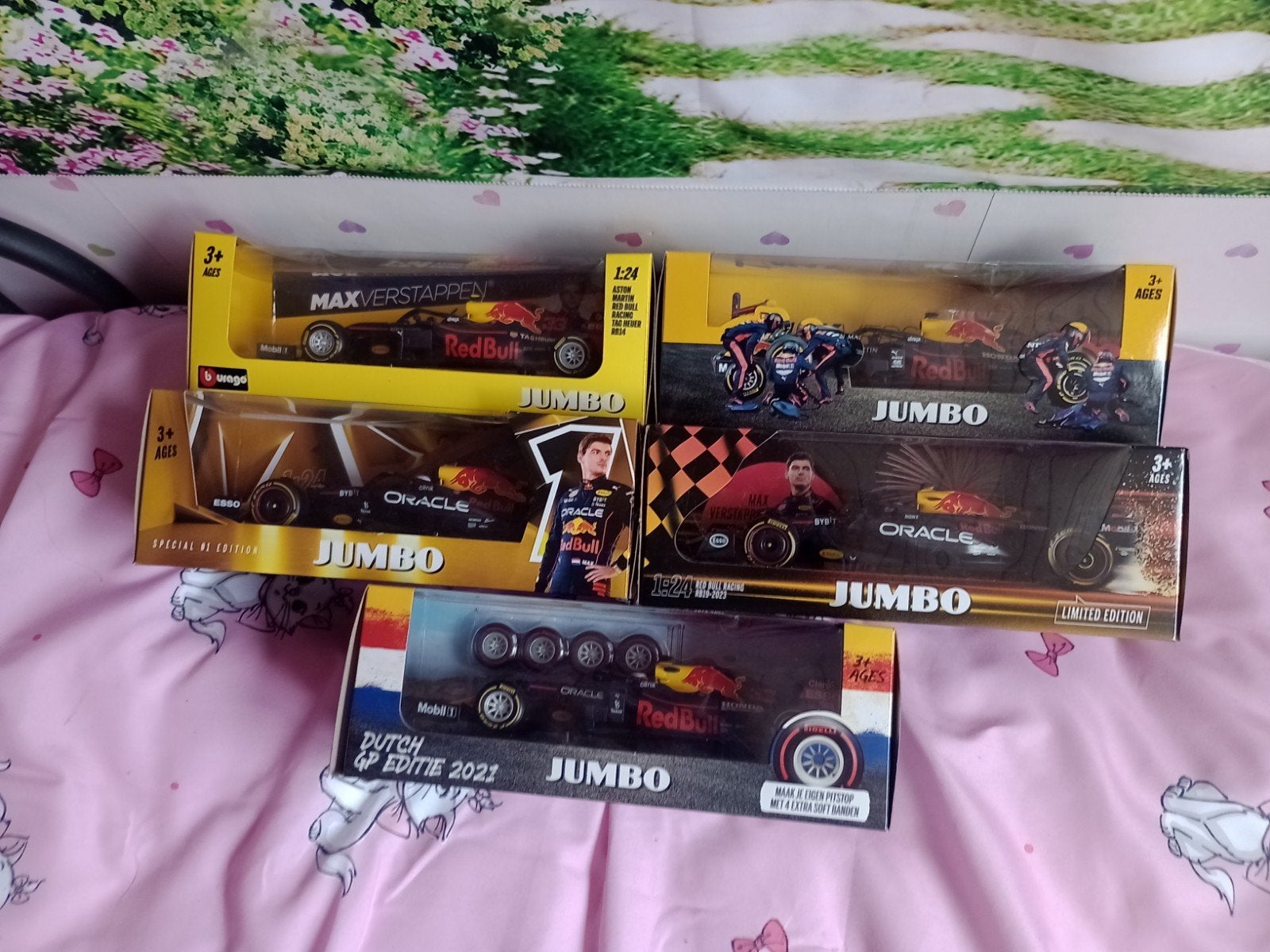 leuke mooie raceauto s max Verstappen verschillende jaren, Ophalen of Verzenden, Nieuw, Auto, Bburago