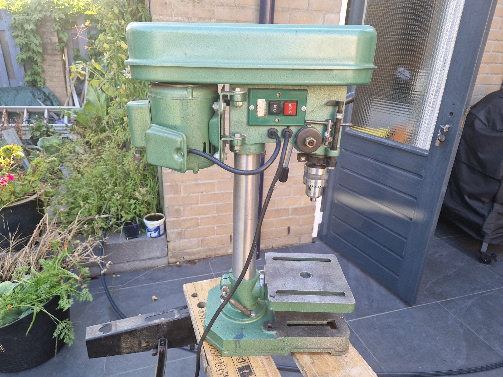 Ferm kolomboormachine, Ophalen, Gebruikt, Kolomboormachine