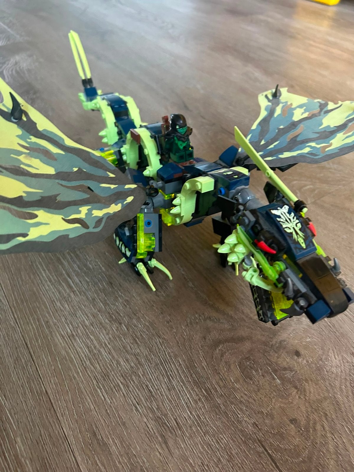LEGO Ninjago 70736 Draak en Morro (95% compleet), Ophalen of Verzenden, Gebruikt