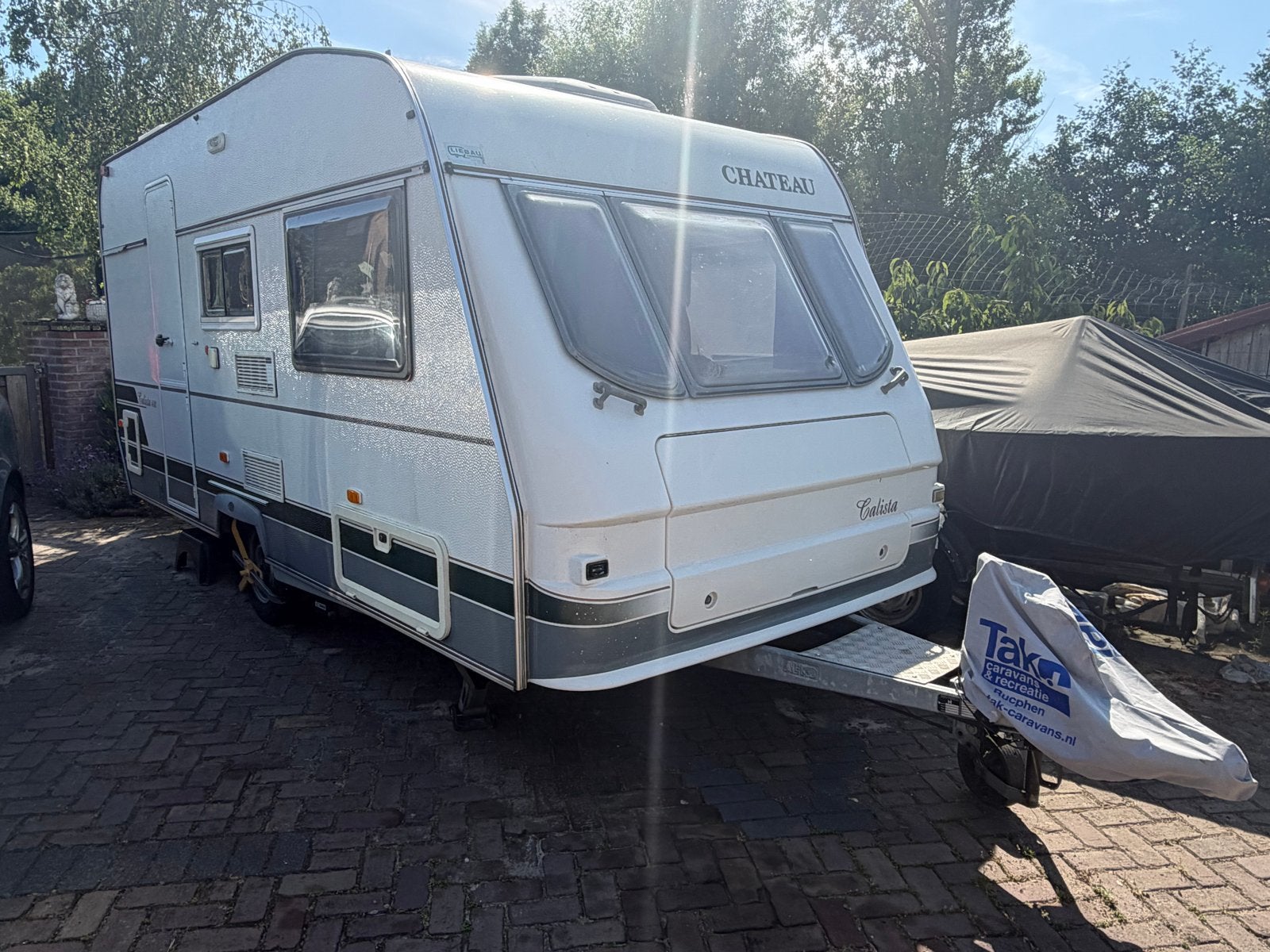Chateau Calista 430 CT, Caravans en Kamperen, Caravans, Treinzit, 750 - 1000 kg, Particulier, 4 tot 5 meter