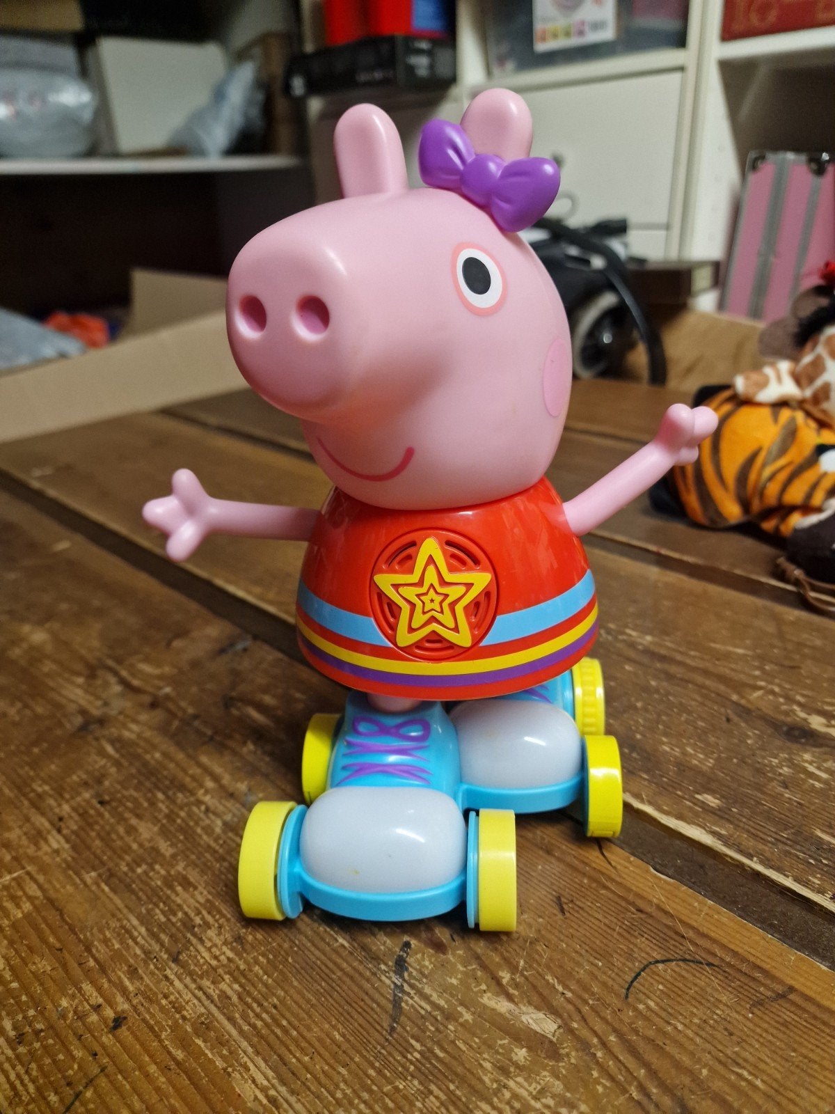 Peppa Pig op rolschaatsen - Interactief speelgoed, Ophalen, Gebruikt, Jongen of Meisje