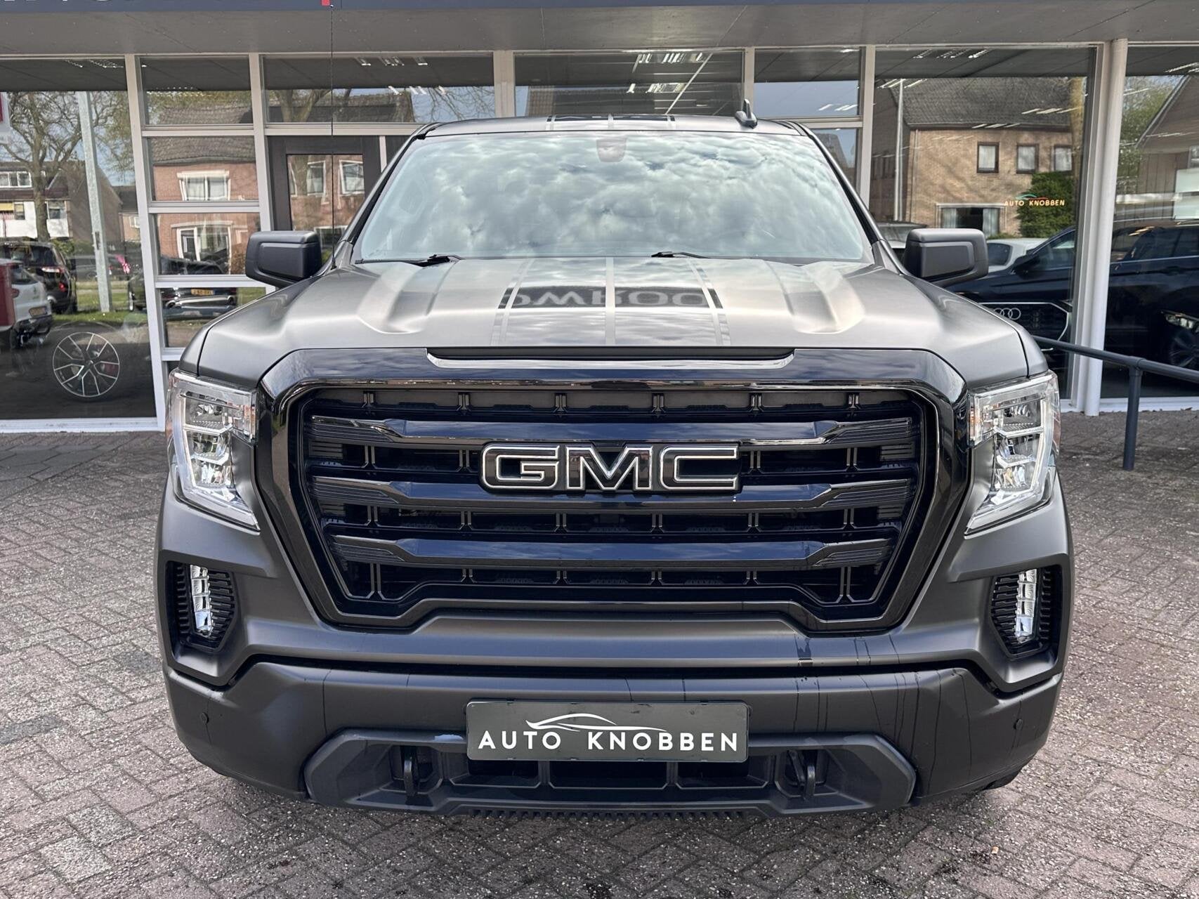 Gmc Sierra 3.0 Duramax Led, Leer, Climat, Camera, Trekhaak,, Auto's, Automaat, Met garantie (alle), Zwart, Leder