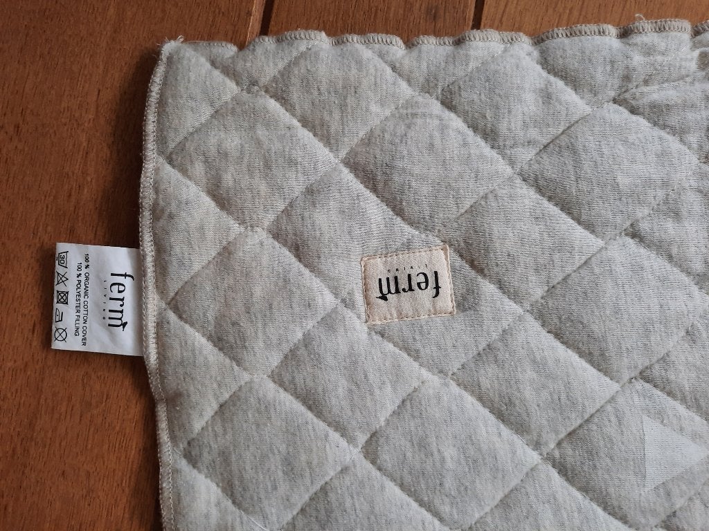 Ferm Living boxkleed speelkleed Teepee grijs quilted, Ophalen of Verzenden, Kleed of Kussen
