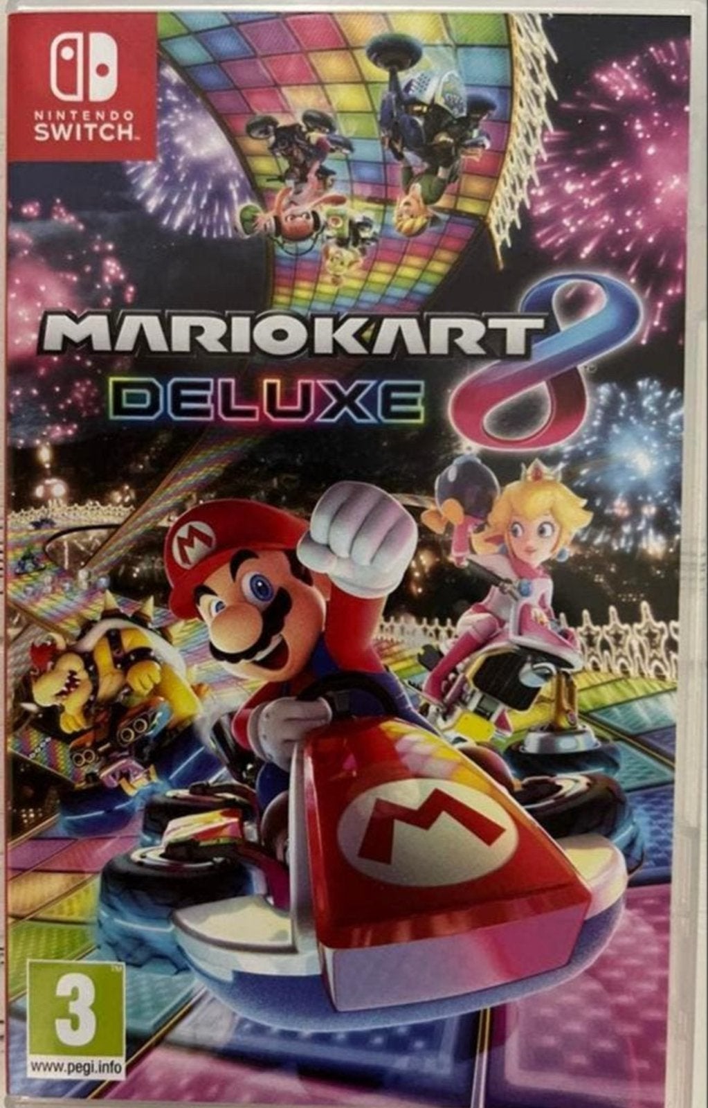 Mario Kart 8 Deluxe - Nintendo Switch, Spelcomputers en Games, Racen en Vliegen, Eén computer, Ophalen of Verzenden, Zo goed als nieuw