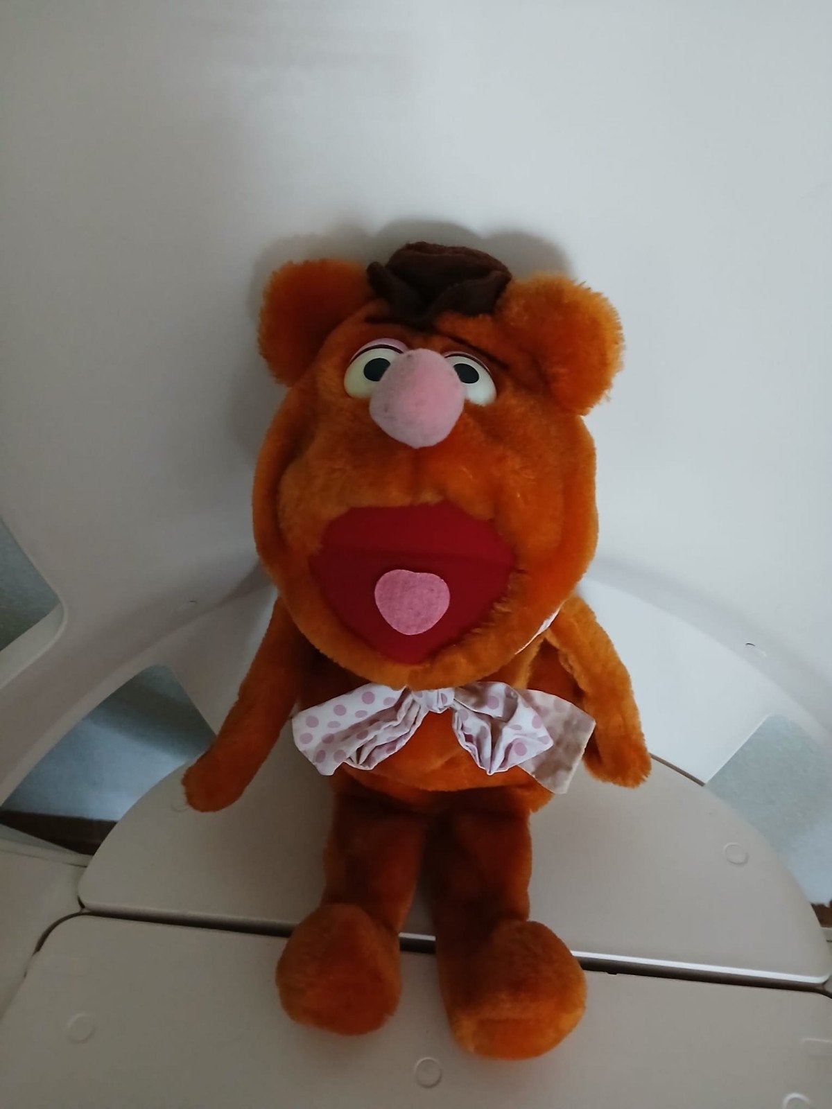 Muppets handpop Fozzie Jim Henson 1981, Ophalen of Verzenden