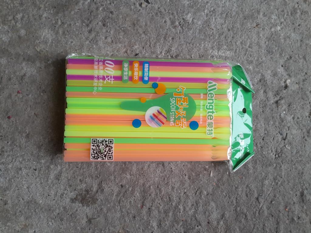 Slush puppie / lepel rietjes, Ophalen of Verzenden, Nieuw