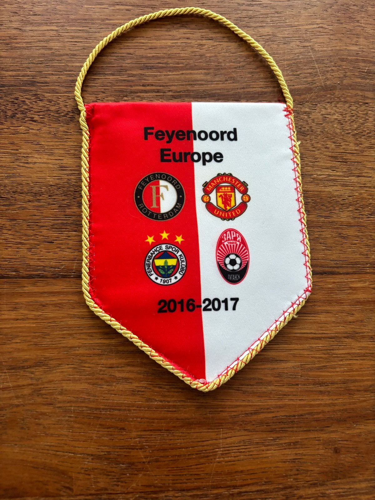 Feyenoord vaantje 2016-2017, Verzamelen, Ophalen of Verzenden, Zo goed als nieuw, Feyenoord, Vaantje of Sjaal