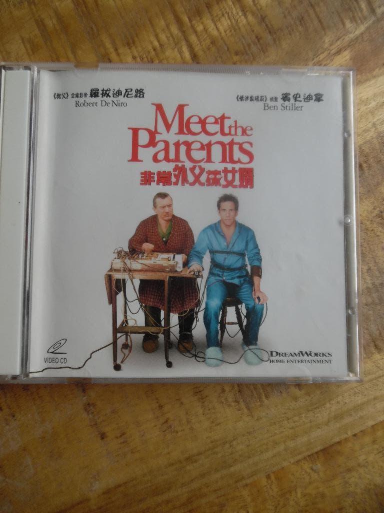 VCD - COMEDY HUMOR - MEET THE PARENTS - ROBERT de NIRO, Alle leeftijden, Ophalen of Verzenden, Gebruikt, Overige gebieden