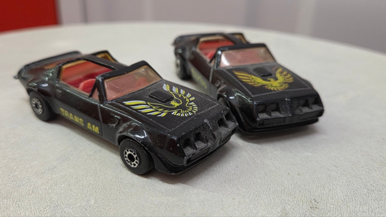 Matchbox Superfast Pontiac Trans Am (2 stuks), Ophalen of Verzenden, Gebruikt, Auto