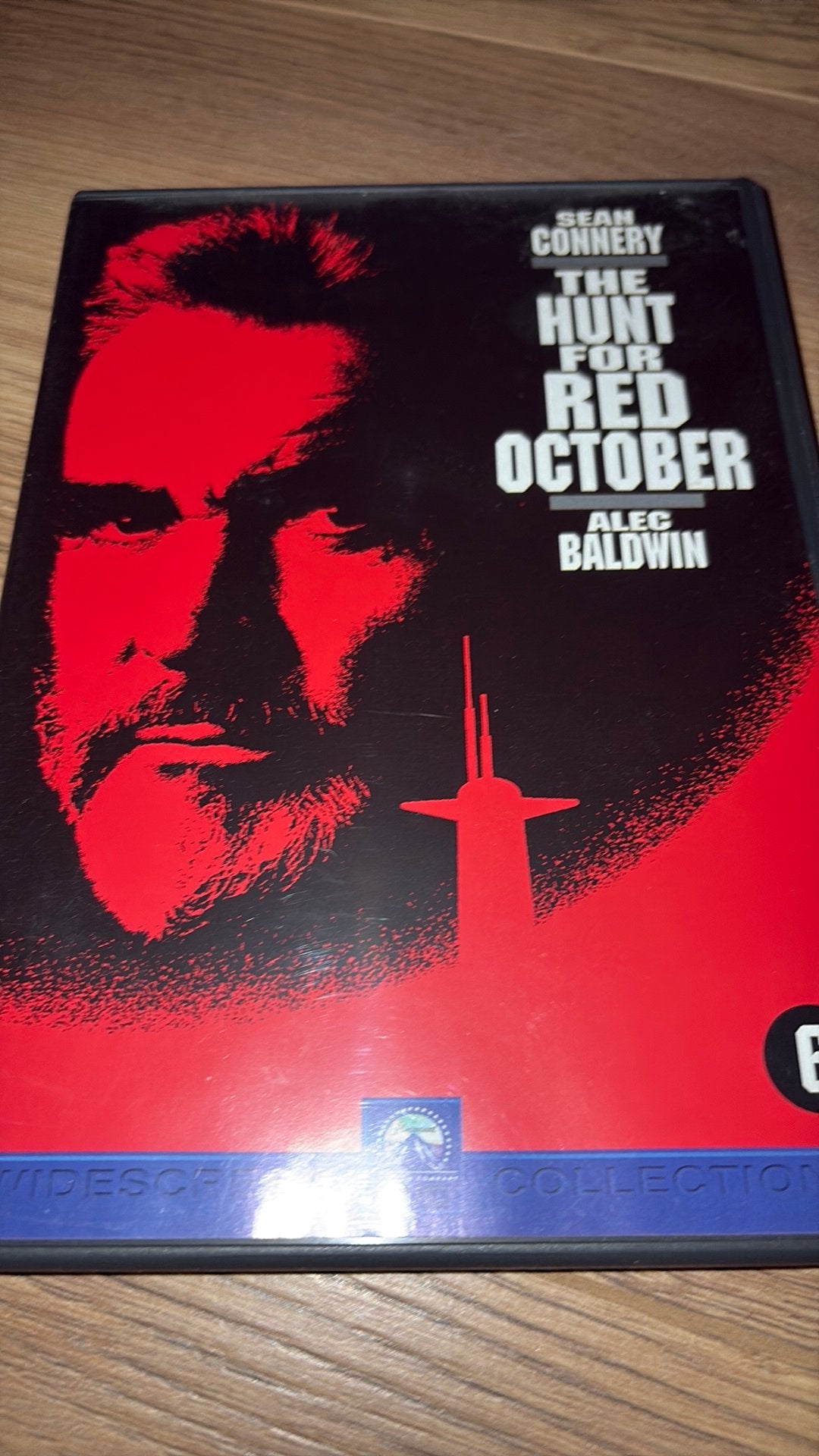 The Hunt for Red October. Sean Connery en Alec Baldwin., Vanaf 16 jaar, Ophalen of Verzenden, Zo goed als nieuw, Actiethriller
