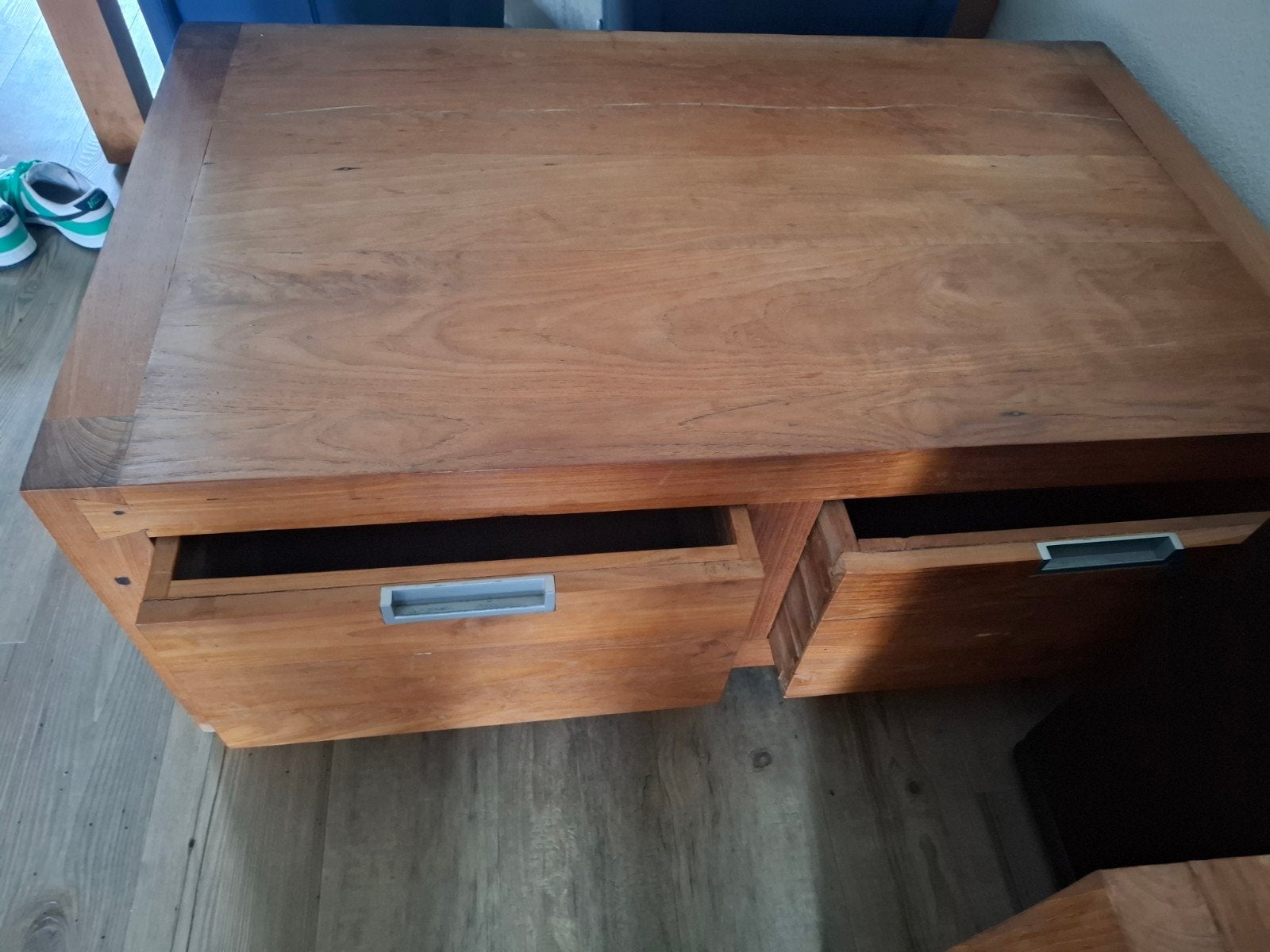 Salontafel teak, Ophalen, Rechthoekig, 100 tot 150 cm, 50 tot 100 cm