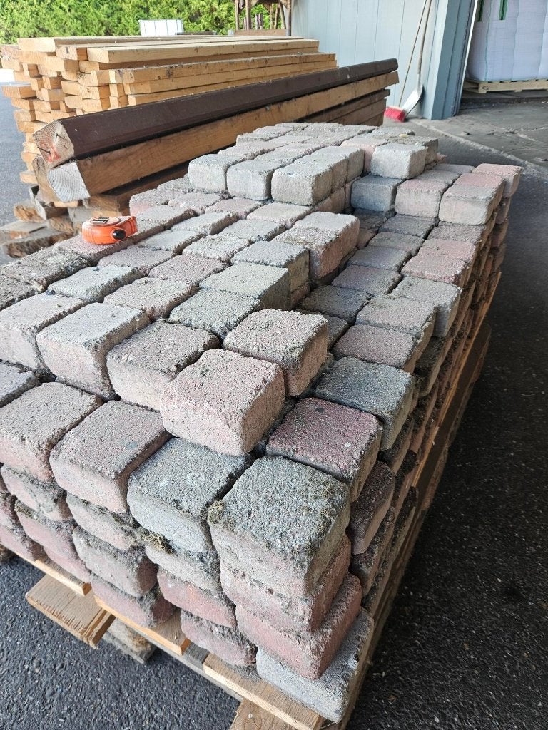Cobblestones (kleine sierklinkers), Ophalen, Gebruikt, Klinkers, Minder dan 5 m²