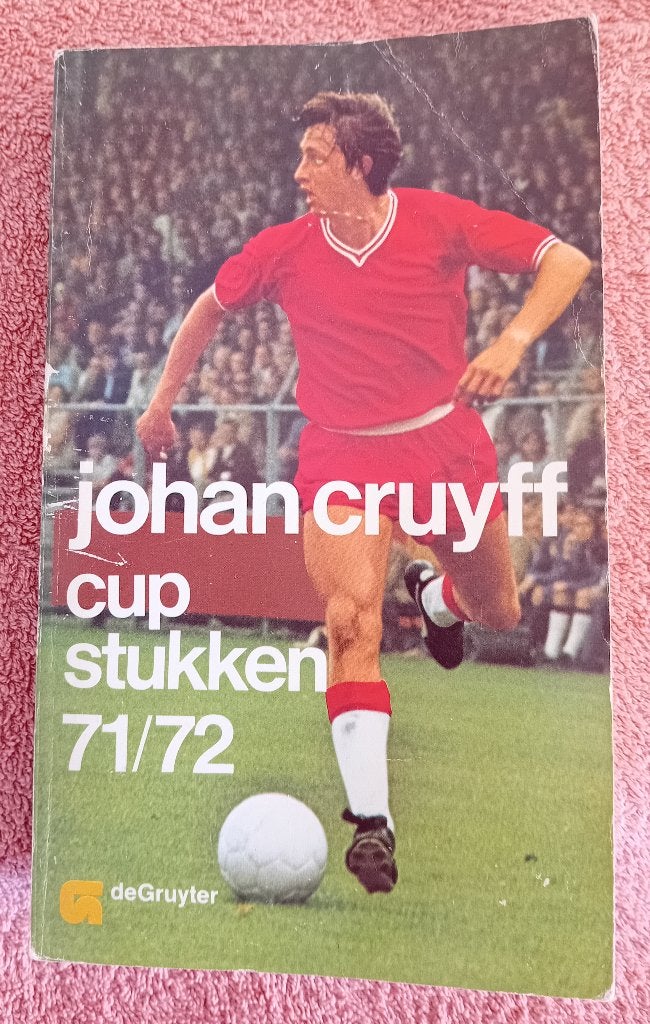 Johan Cruyff Cupstukken 71/72 Ajax, Johan Cruyff, Ophalen of Verzenden, Zo goed als nieuw, Balsport