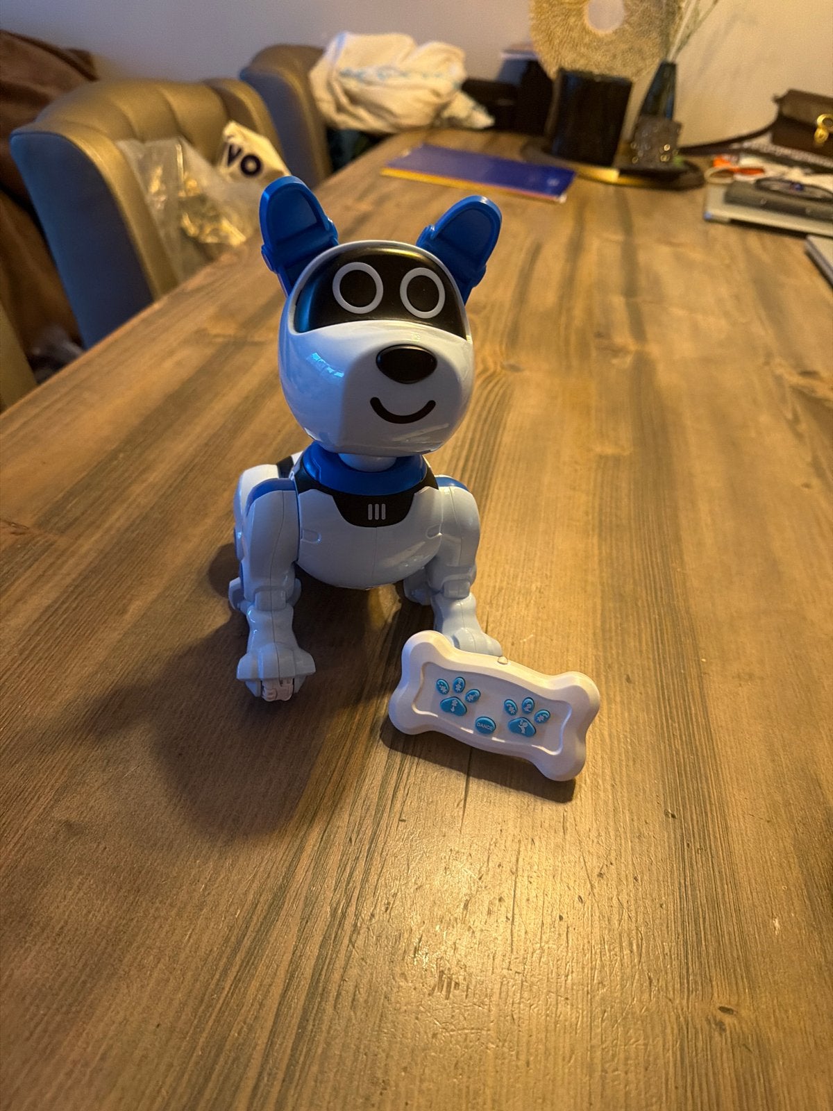 Interactieve Robot Hond met Afstandsbediening, Ophalen of Verzenden, Zo goed als nieuw, Jongen of Meisje