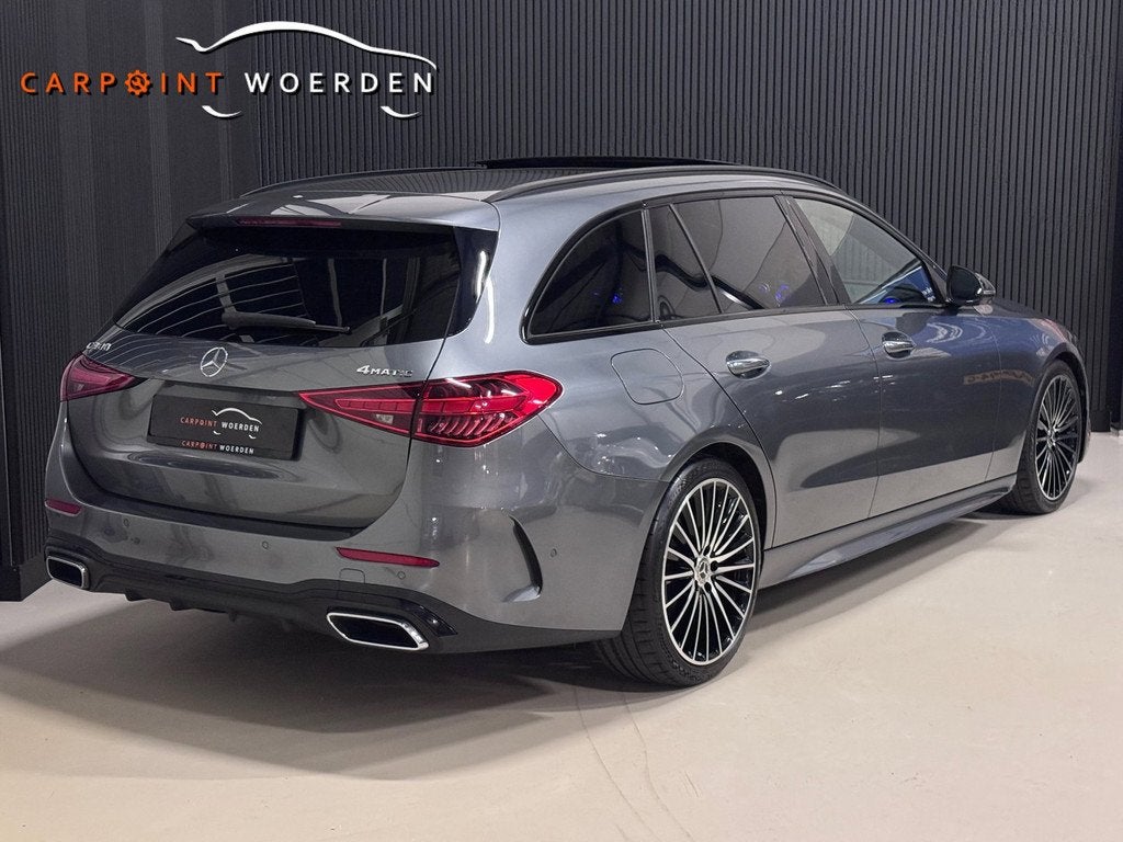 Mercedes-Benz C-klasse Estate 300 4MATIC AMG PANO | CARBON |, Auto's, Mercedes-Benz, Automaat, 4 cilinders, 259 pk, Vierwielaandrijving