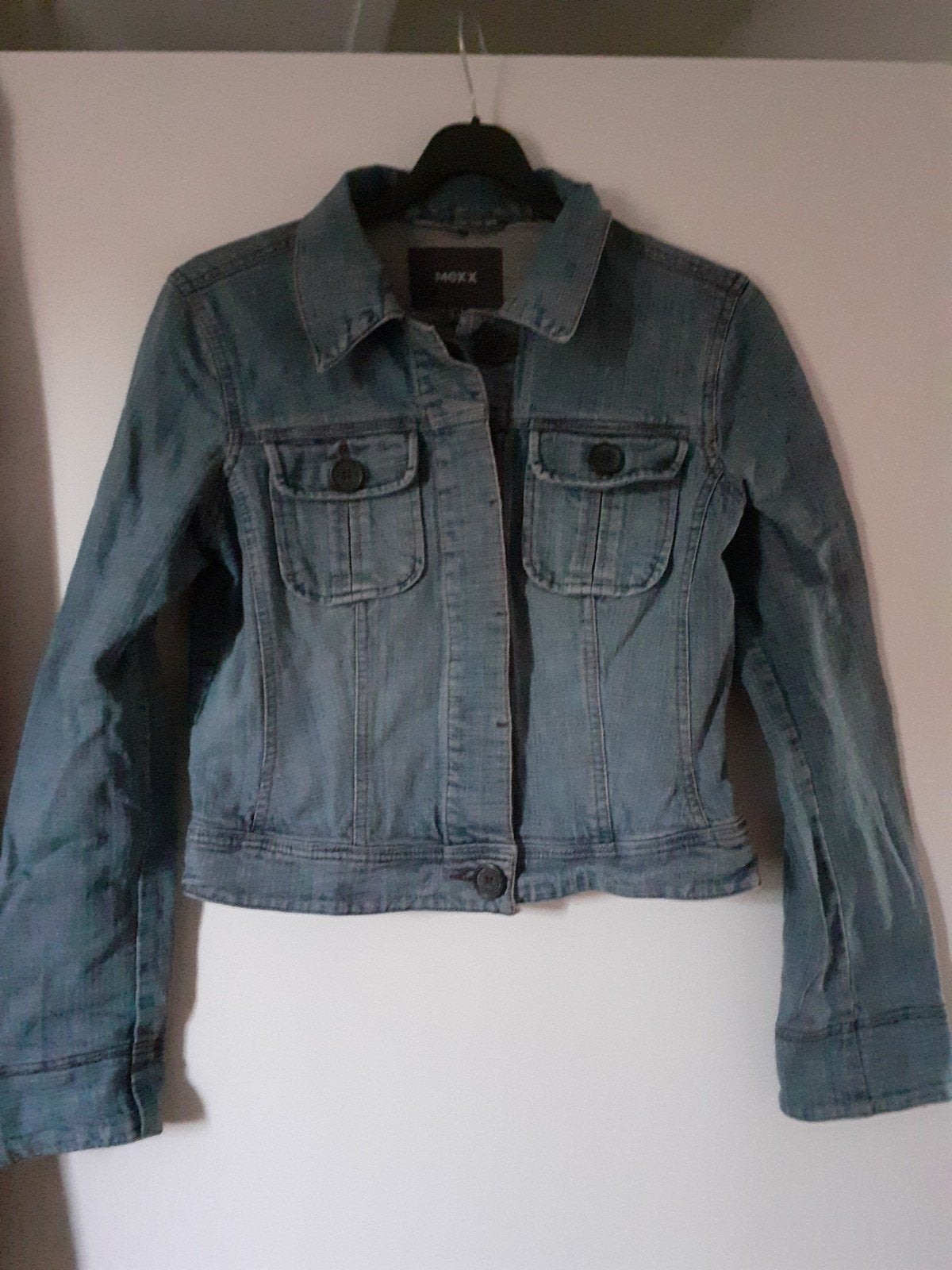 leuk Mexx jeans jasje maat M, Kleding | Dames, Maat 38/40 (M), Mexx, Blauw, Ophalen of Verzenden