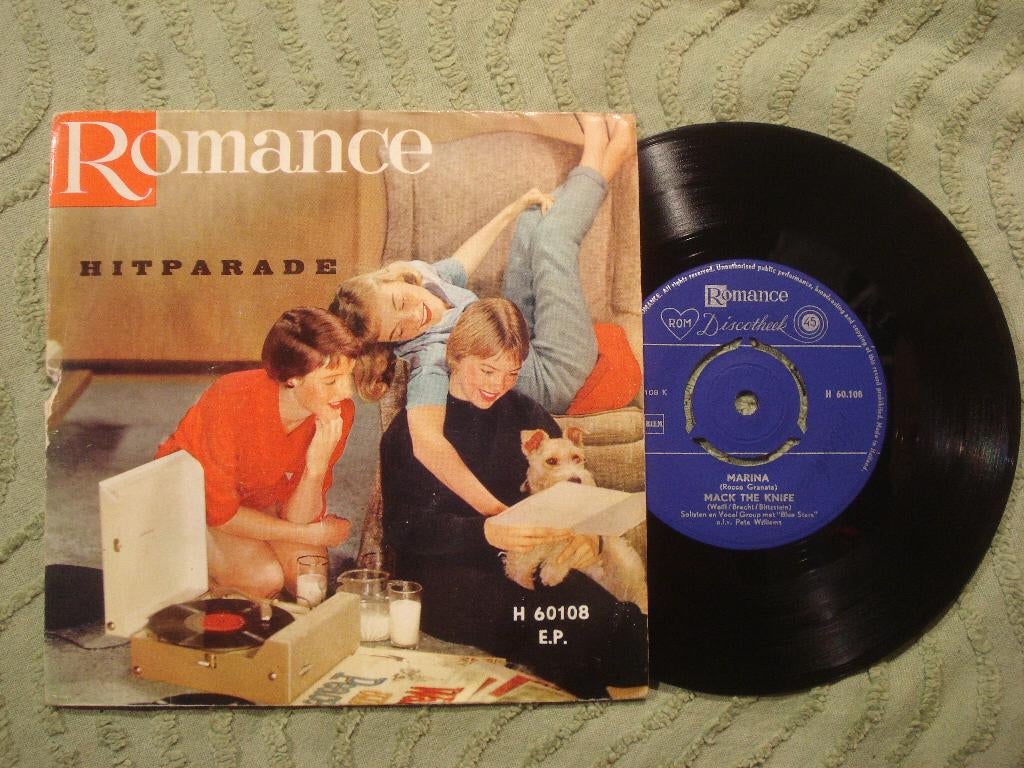 Blue Stars 7" Vinyl EP: ‘Hitparade’ (Nederland), Gebruikt, 7 inch, Ophalen of Verzenden, Pop