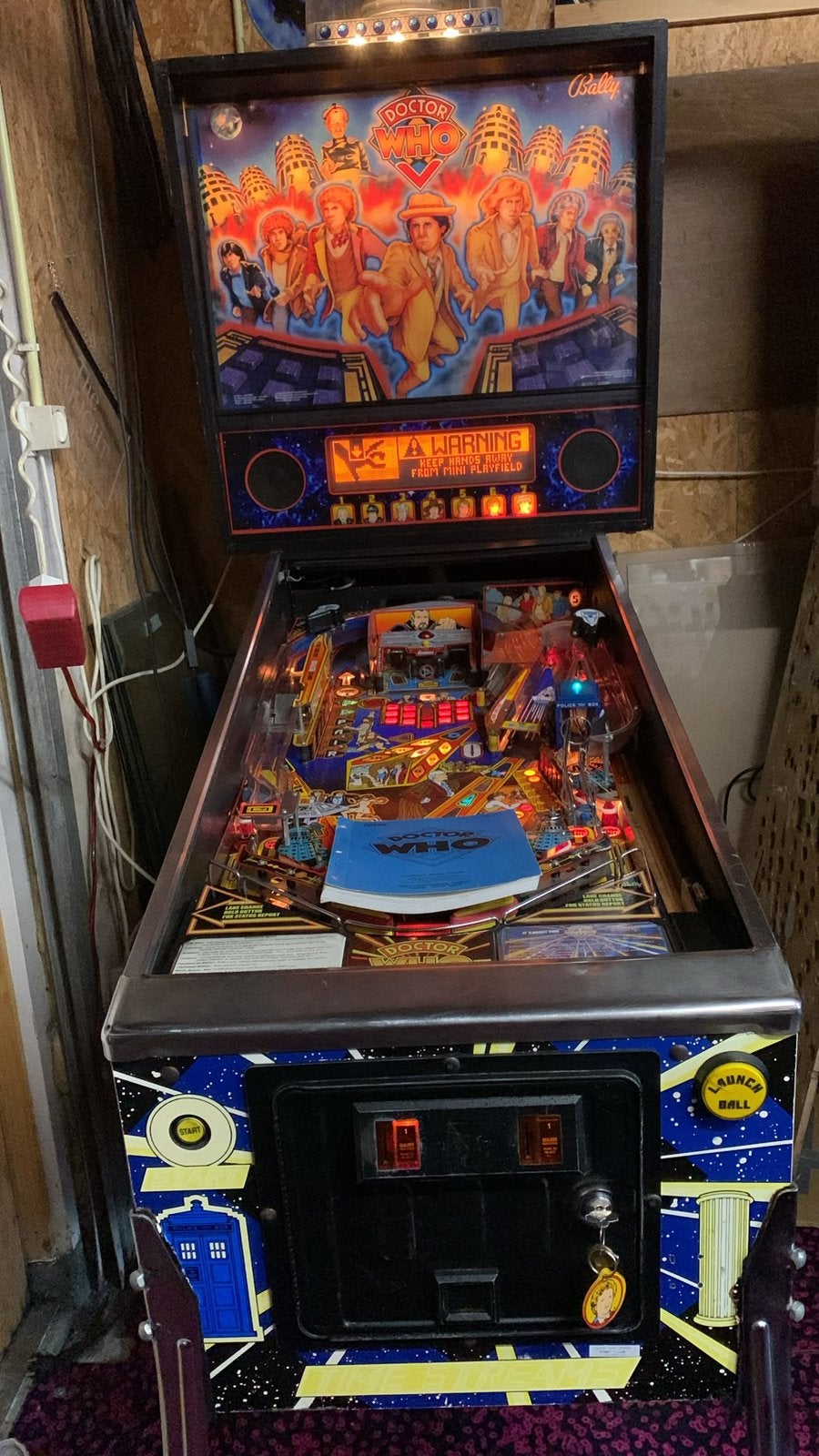 Doctor Who (Bally), Verzamelen, Ophalen, Williams, Zo goed als nieuw, Dot-matrix