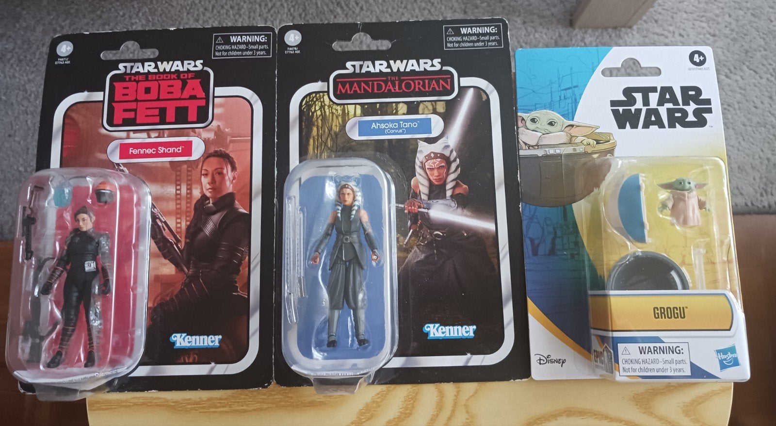 Star Wars Actiefiguren (3 stuks), Ophalen of Verzenden, Nieuw, Actiefiguurtje