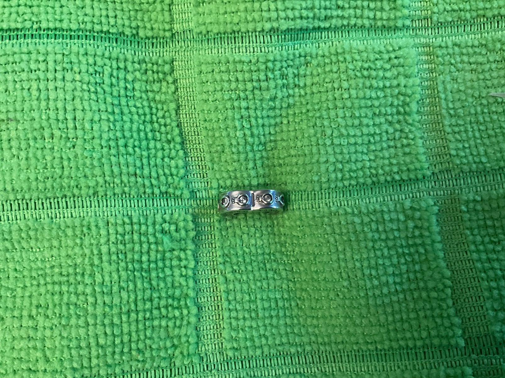 Pandora Clip/stopper met zirkonia, Verzenden, Zo goed als nieuw, Zilver, Pandora