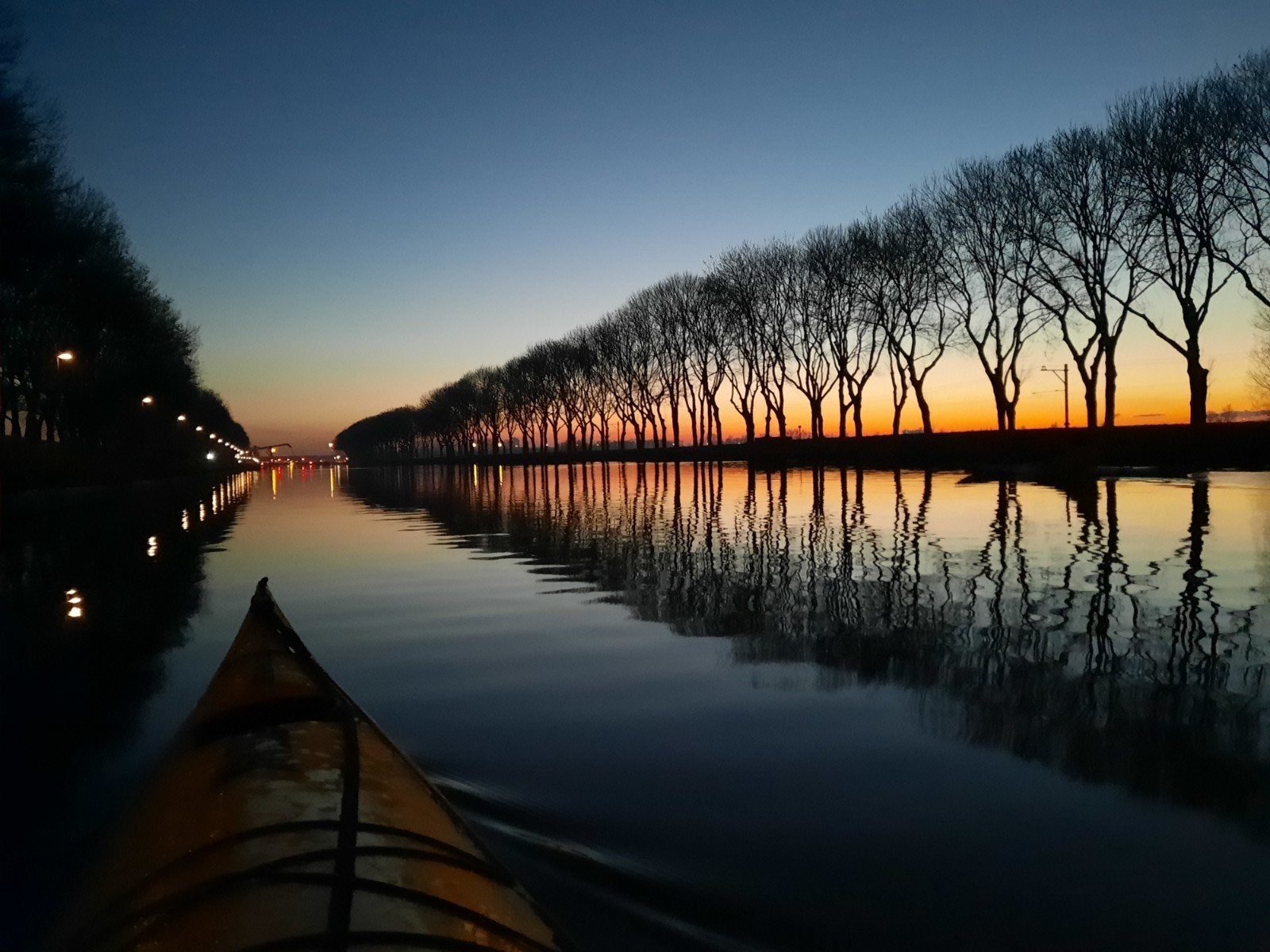 Tour Kayak Friso "Franeker" 520cm met roer, Geel,stroomlijnd, Ophalen, Gebruikt, 1-persoons