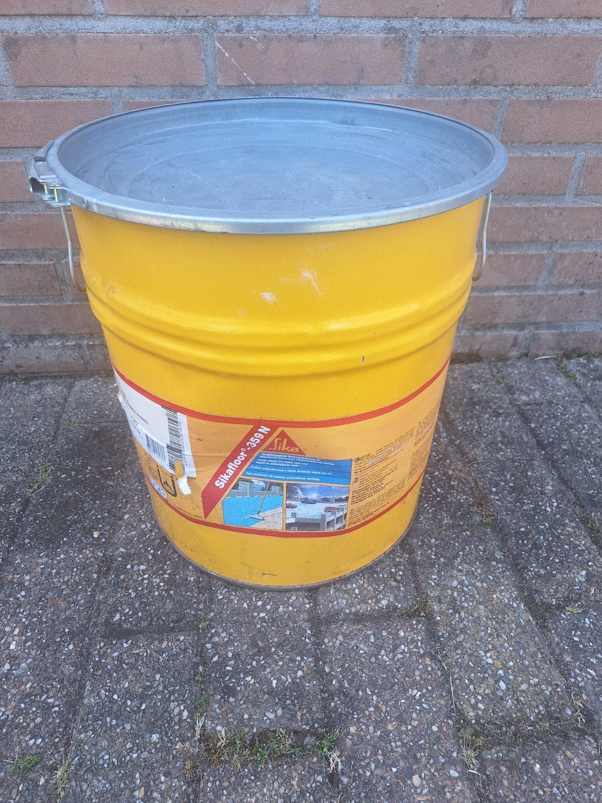 te koop sikafloor 359n betonvloer afwerking ook voor zwembad, Ophalen, Wit