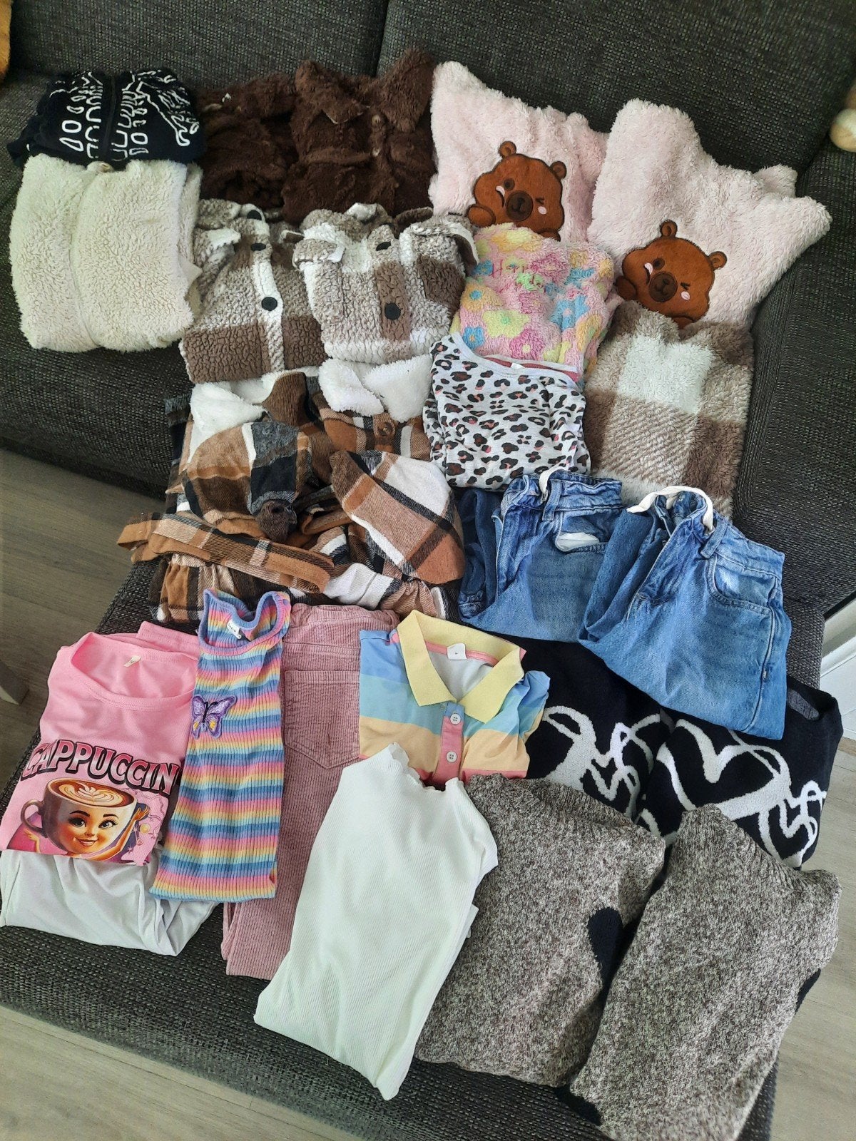 Groot kinderkleding pakket meiden maat 134-140 (tweeling), Ophalen of Verzenden, Maat 134