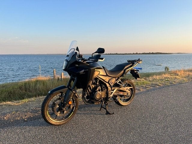 HONDA NX 500 zo goed als nieuw met veel extra's, Motoren, 2 cilinders, Occasion, Particulier, Toermotor