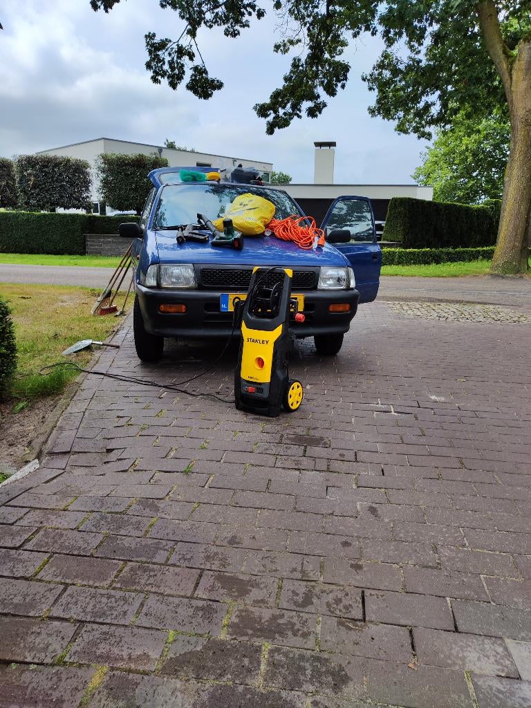 Terras reinigen, Ophalen, Gebruikt, Elektrisch