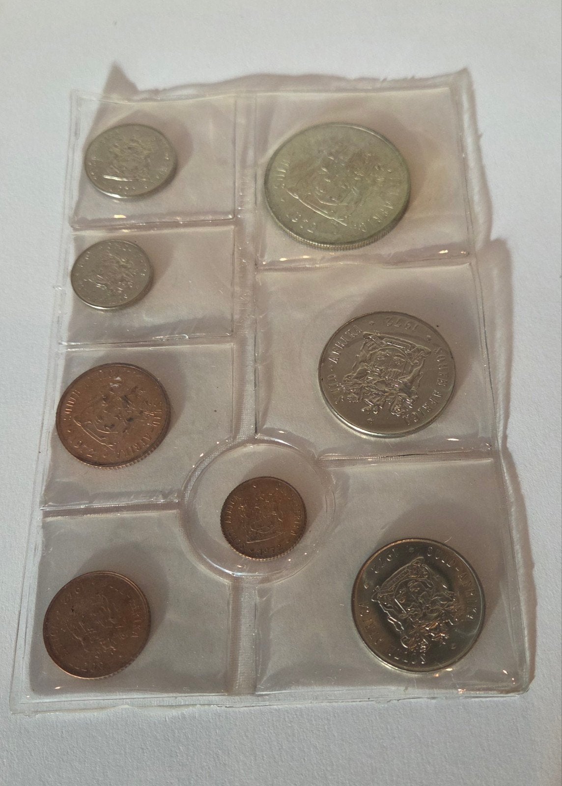 Zeldzame Muntset Zuid-Afrika 1972 Sealed, Postzegels en Munten, Ophalen of Verzenden, Zuid-Afrika, Zilver