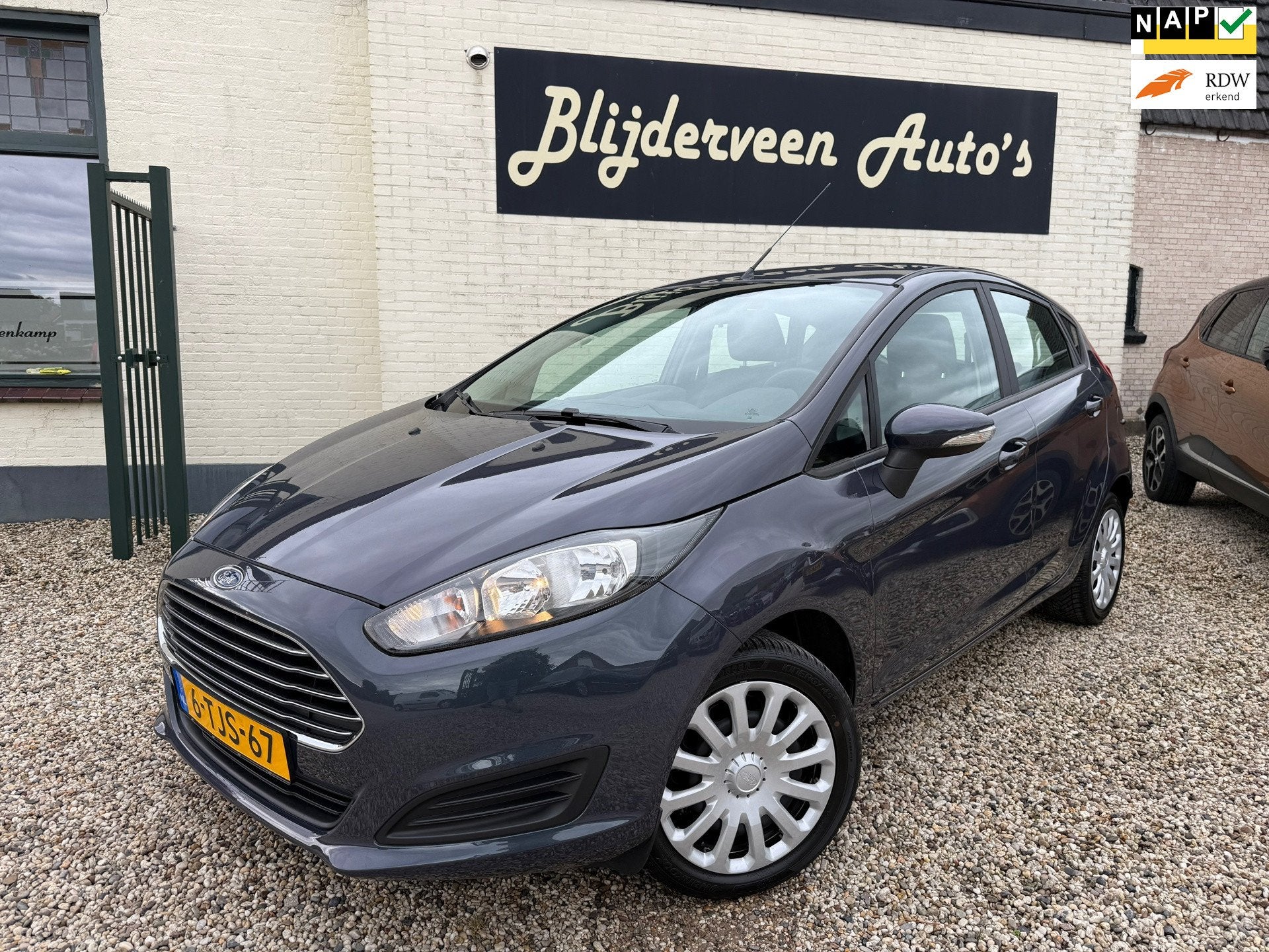 Ford Fiesta 1.0 Style 1e Eigenaar | D.riem V.V. |Dealer Onde, Euro 5, Stof, 525 kg, 23 km/l