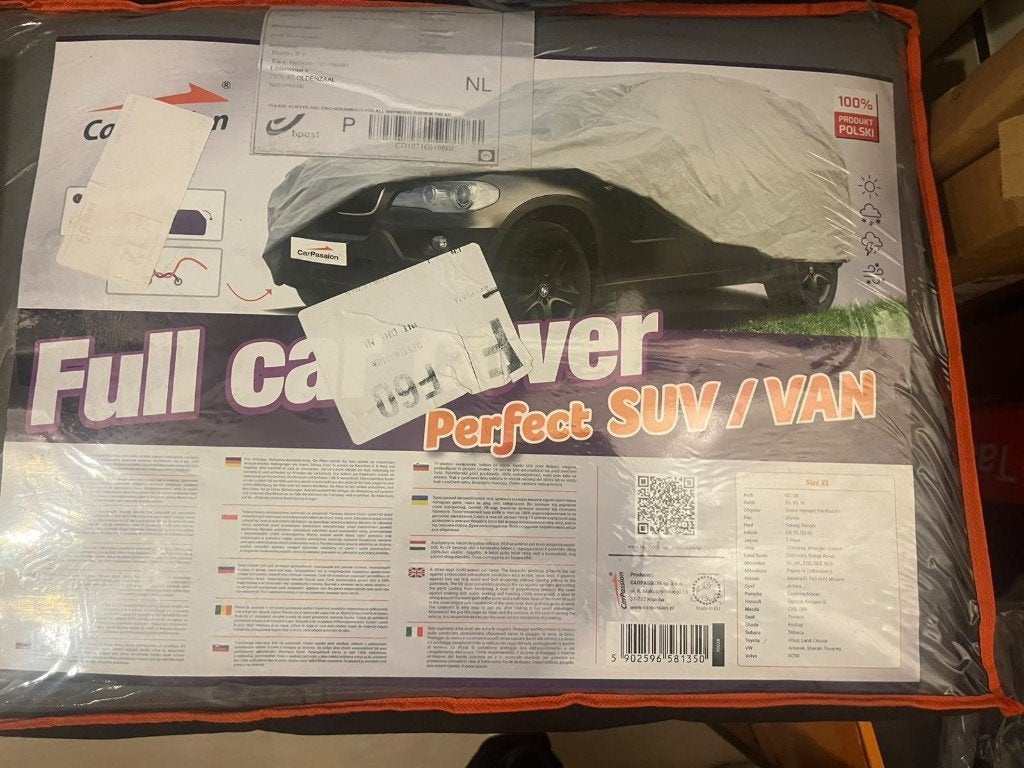 CarPassion Autohoes SUV/Bus XL - Waterdicht & Vorstbestendig, Auto diversen, Ekelhofsveldweg 4, Nieuw, Ophalen of Verzenden, Op maat