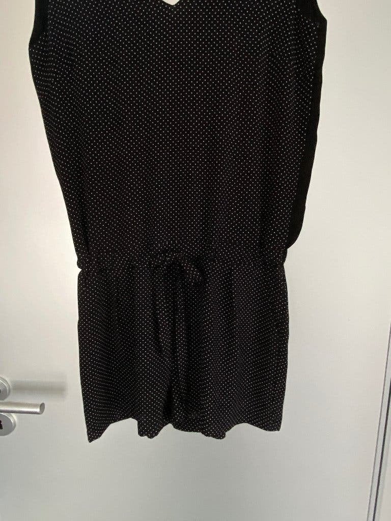 K276 Aaiko maat M=38/40 kort jumpsuit overall playsuit zwart, Kleding | Dames, Jumpsuits, Maat 38/40 (M), Aaiko, Zwart, Ophalen of Verzenden