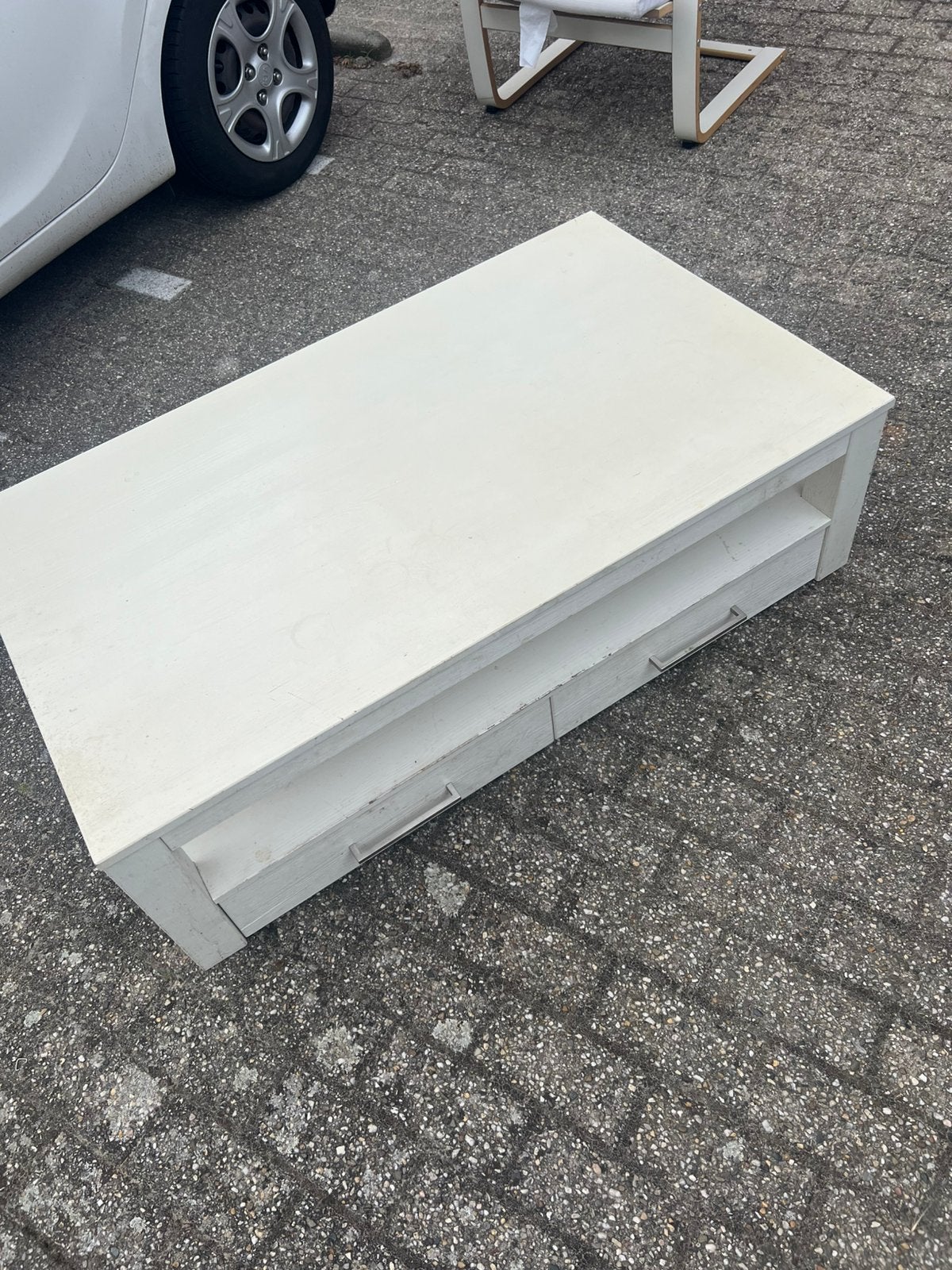 Jan de bouvrie salontafel, Ophalen, 100 tot 150 cm, 50 tot 100 cm, Zo goed als nieuw