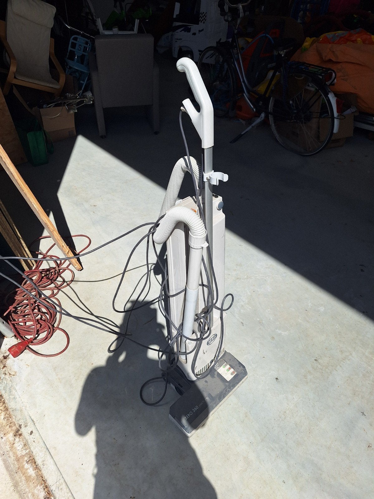 SEBO 360 Electronic Vloerreiniger - Professionele Kwaliteit, Witgoed en Apparatuur, Stofzuigers, Gebruikt, Vloerreiniger, Overige merken