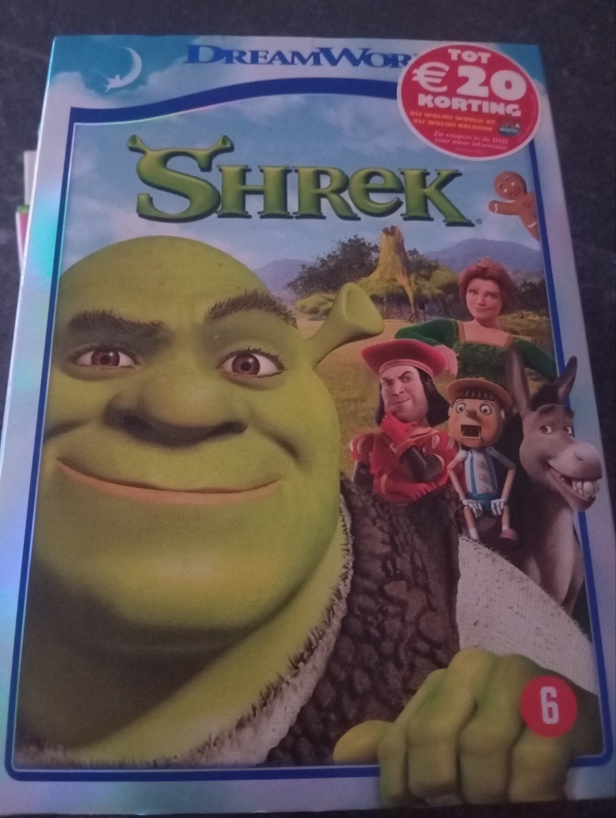 Shrek DVD Boxset - Deel 1, 2 en De Derde, Gebruikt, Tekenfilm, Boxset, Ophalen of Verzenden