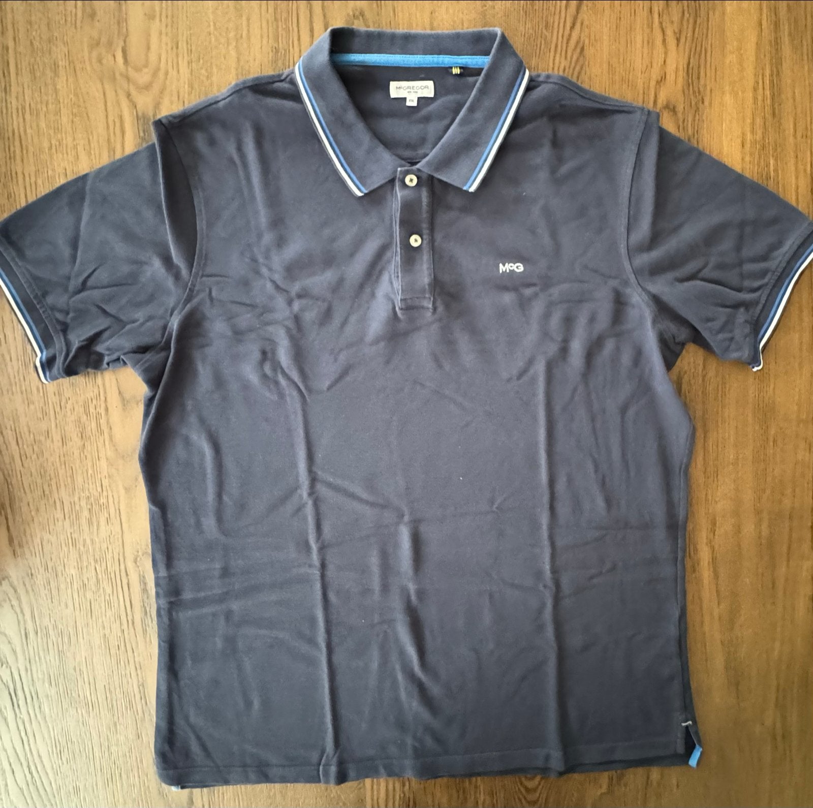 McGregor Polo Shirt XXL - Zo goed als nieuw, Ophalen of Verzenden, Zo goed als nieuw, Overige maten, Blauw