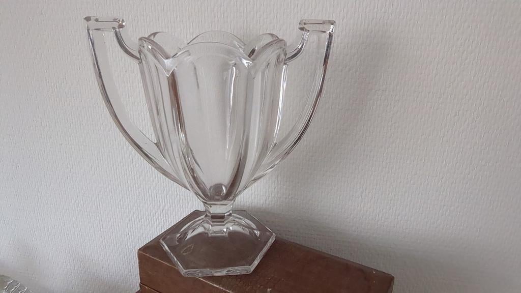 Chippendale glas. Cellery bowl., Antiek en Kunst, Antiek | Keramiek en Aardewerk, Ophalen