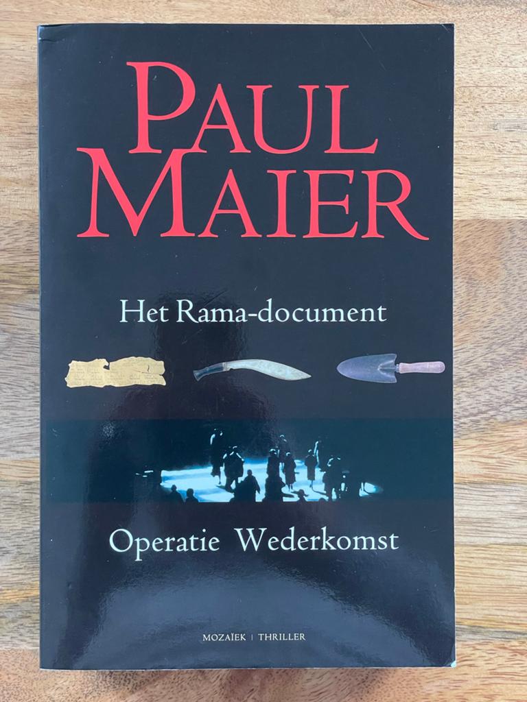 Paul Maier - Het Rama-document & Operatie Wederkomst, Ophalen of Verzenden, Gelezen, Nederland