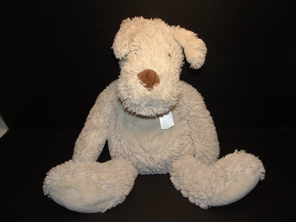 HAPPY HORSE HOND DOG DEAN NR2 PLUCHE LANGHARIG GRIJS, Kinderen en Baby's, Speelgoed | Knuffels en Pluche, Verzenden, Nieuw, Overige typen